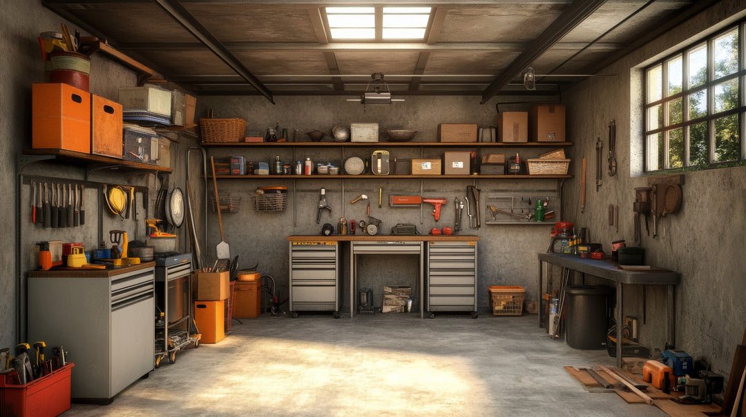 Guide to Spring Cleaning Your Garage and Attic | VersaLift Systems ...