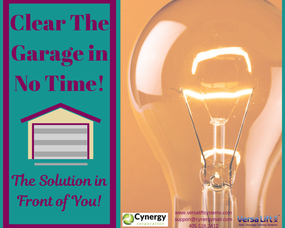 clear the garage logo