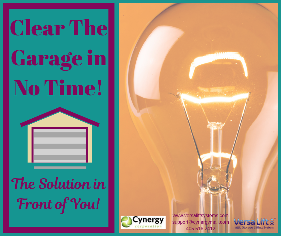 clear the garage logo