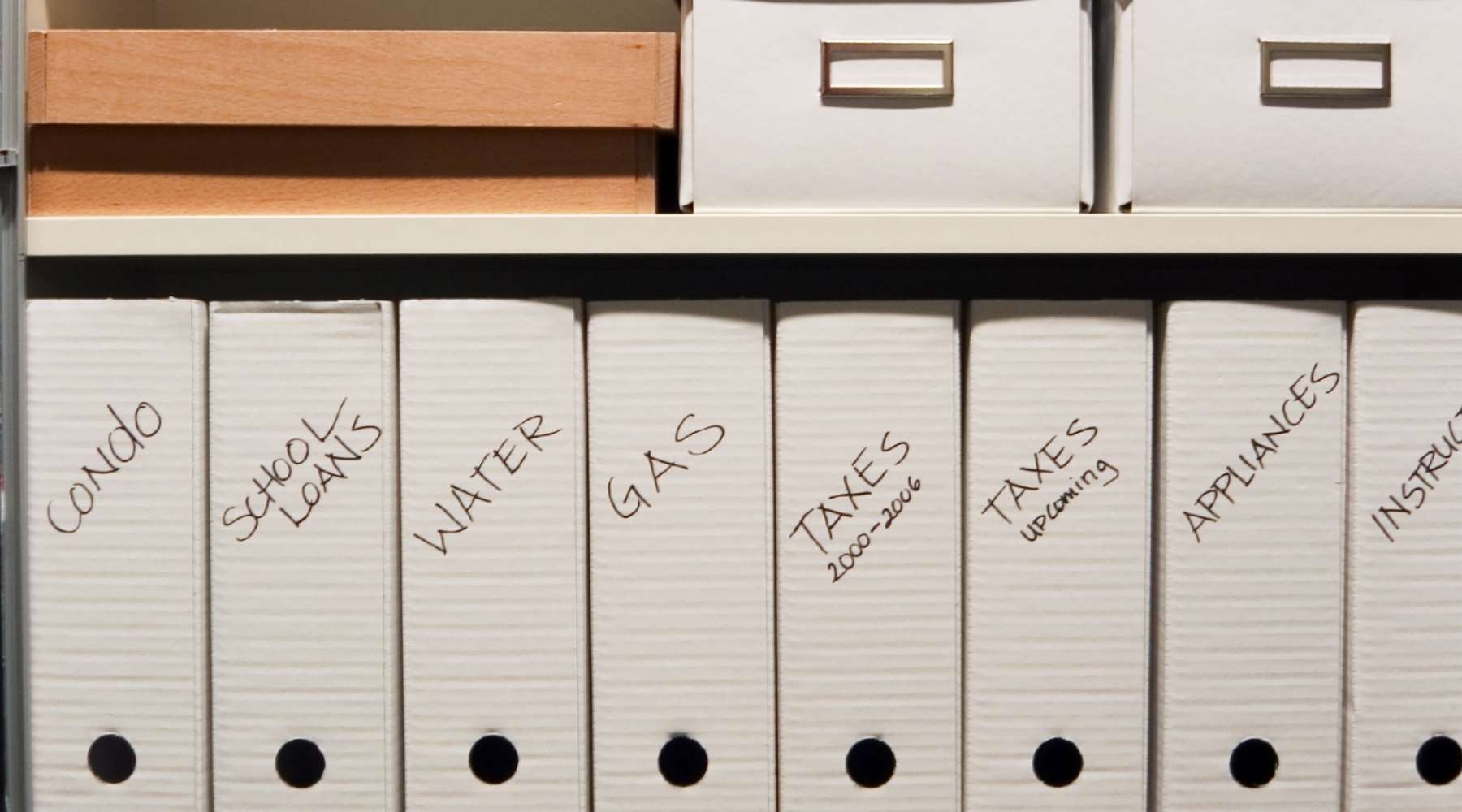 Attic Organization