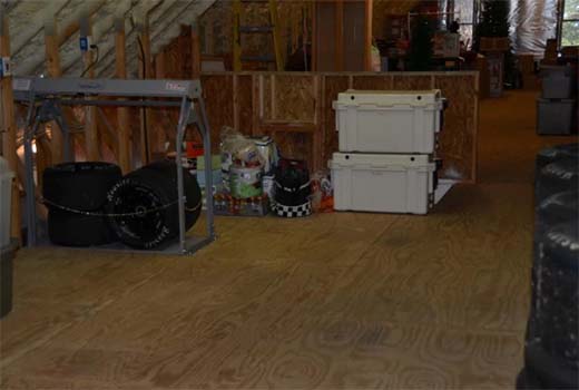Garage Hoist Storage