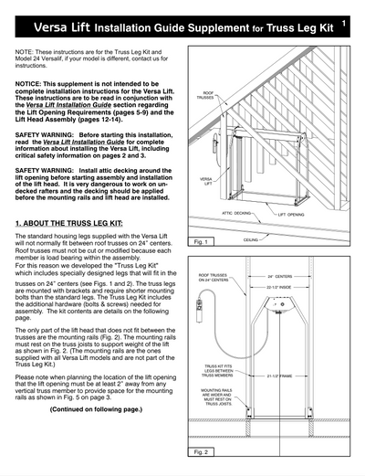 Truss Kit Installation Guide 24