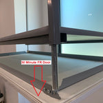 Fire Rated Ceiling Door Versalift Model 24. Laboratory tested 30 minute rating. | Versaliftsystems