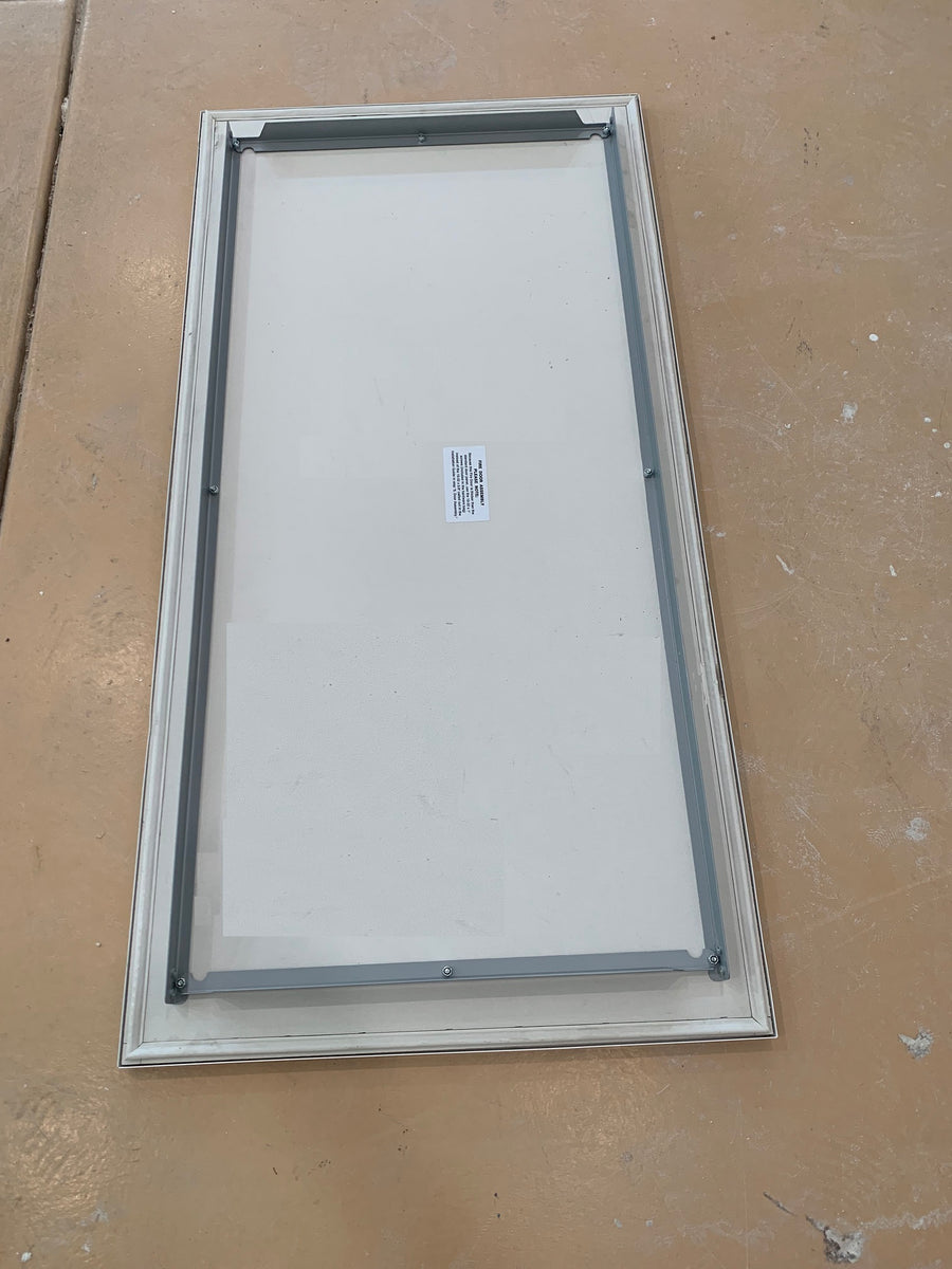 Fire Rated Ceiling Door Versalift Model 32.  Laboratory Tested 30 minute rating.