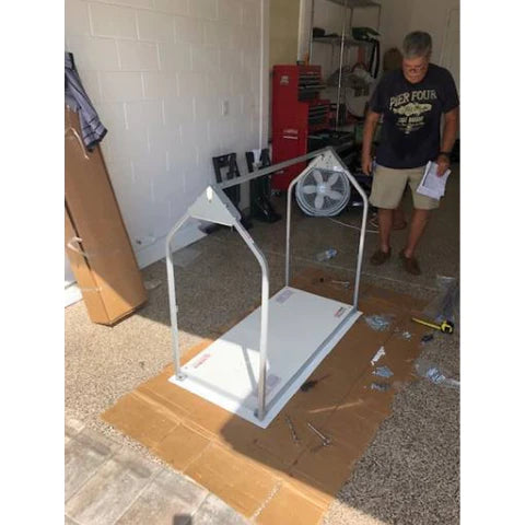 Attic Lift Kit DIY Installation  set up