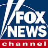 FOX News channel logo on a blue and red background