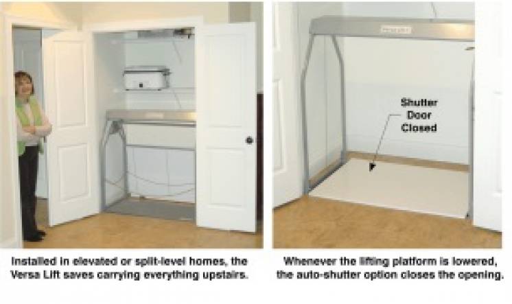 AS-24 Versalift 24 Auto Shutter Door to cover opening when in down position. | Versaliftsystems