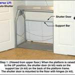 AS-24 Versalift 24 Auto Shutter Door to cover opening when in down position. | Versaliftsystems