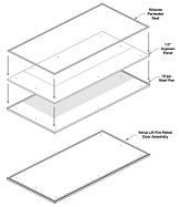 Fire Rated Ceiling Door Versalift Model 24. Laboratory tested 30 minute rating. | Versaliftsystems