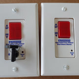 Mounted In Wall 2 Switch Kit. For upgrading from a Corded, or replacing the Wireless. | Versaliftsystems