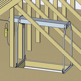 TL-24 Truss Leg Kit. For applications where angled roof supports interfere with the standard mounting feet of the lift, these allow the lift to sit right on the trusses. In Question? 405 516 2412 | Versaliftsystems